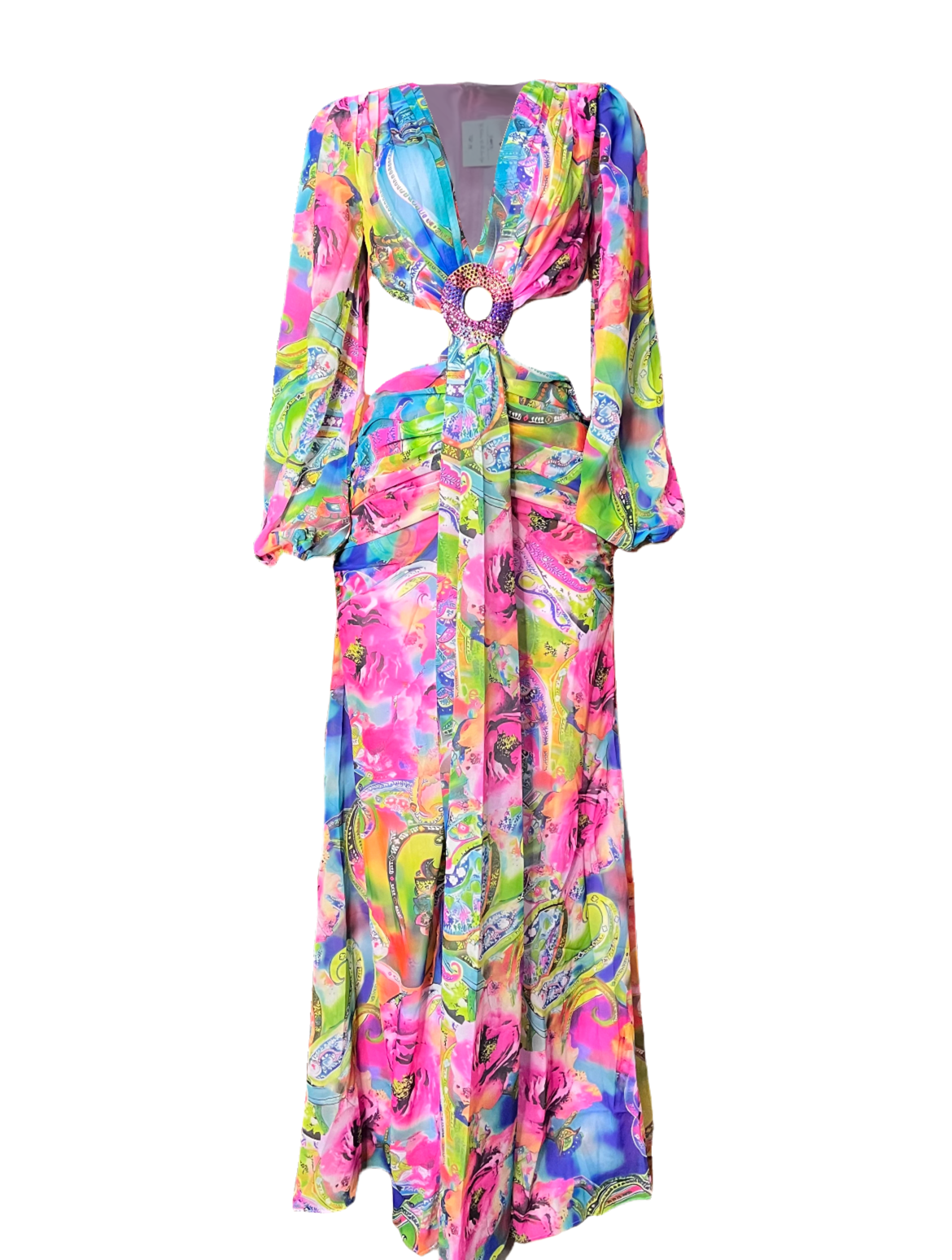 Flower Goddess Maxi Dress