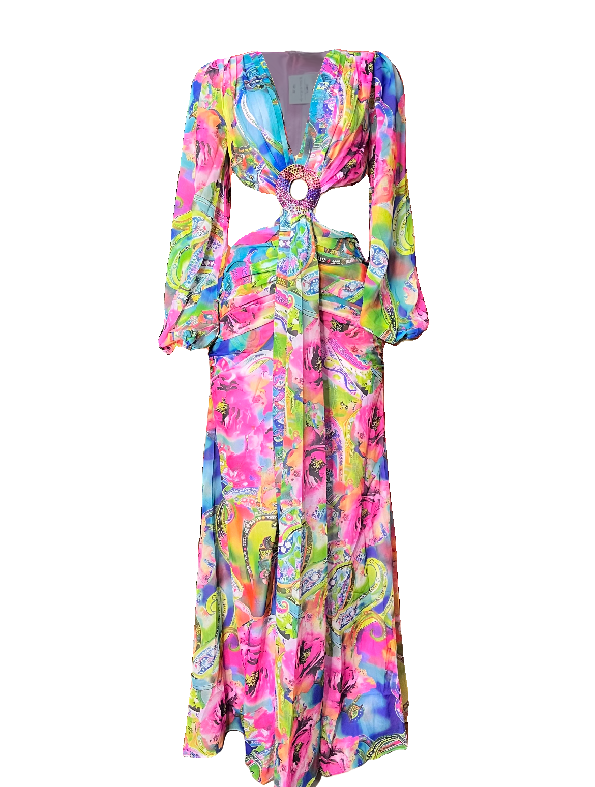 Flower Goddess Maxi Dress